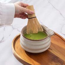 Bộ dụng cụ đánh trứng Matcha 2/5/7/9 món, Bộ dụng cụ Matcha bằng gốm sứ màu xám nung trong lò dành cho lễ cưới, Bộ trà Matcha kiểu Nhật để pha bữa sáng/Latte, Bộ dụng cụ pha Matcha hoàn hảo làm quà tặng sinh nhật ngày lễ cho người yêu Matcha - Nhiều màu - Xem 7