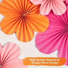 9 Stücke Blumen Papierblumen Hängedekoration, bunte Mischfarben, Innen-/Außenbereich Festdekoration, geeignet für Geburtstagsfeiern, Jahrestags-Feiern, Heimdekoration, Weihnachtsdekoration und Outdoor-Veranstaltungen, Karnevalsfeste und Klassenzimmerdekoration, um eine fröhliche Atmosphäre zu schaffen, sehr geeignet für Weihnachten, Neujahr