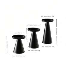 Set de 3 candelabros con acabado de cobre para decoración del hogar y bodas