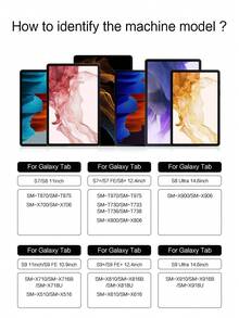 Black Magnetic Design Smart Book Cover Case Compatible With Samsung Galaxy Tab S10/S9 FE/S8/S7 11 Inch/S10+/S9 Plus/S9 FE+/S8+/S7 FE/Plus 12.4 Inch/Ultra 14.6 Inch Tablets, Magnetic Design, Supports Landscape And Portrait Orientation, With Pen Slot Birthday Gift - Black - View 4
