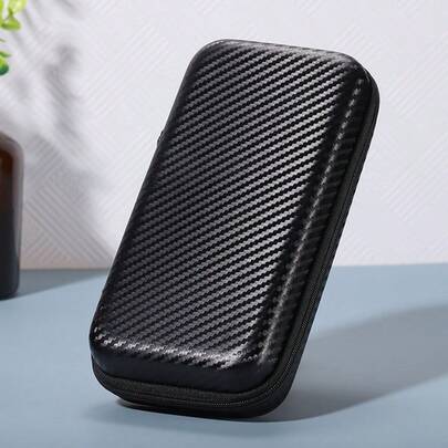 1 件便携式防震 EVA 硬壳工具收纳袋，可存放工具，可靠防水工具箱、耳机收纳盒、电工五金便携袋