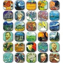 (Fast Shipping  Free Shipping) MORCART 30Pack Art Decorative Fridge Magnets Cute Refrigerator Magnets For Locker Whiteboard School Office And Kitchen (Vangogh) - 情人節 - 查看 2