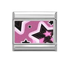 1件DIY模块化照片手链，包含动物、爱心、字母、水果、眼睛、花朵元素，适合作为派对礼物送给朋友/情侣，适用于圣诞节、新年、万圣节、情人节等节日，设计精美，不锈钢材质，本地制造，实用时尚，圣诞节和万圣节必备单品，秋季色调，圣诞风格 - 多款組合 - 查看 6