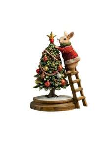 Acrylic Christmas Tabletop Decor - Perfect For Bedroom, Cafe, Living Room & Outdoor Spaces, Ideal Gift For Friends Home Decor Christmas Decorations Room Decor