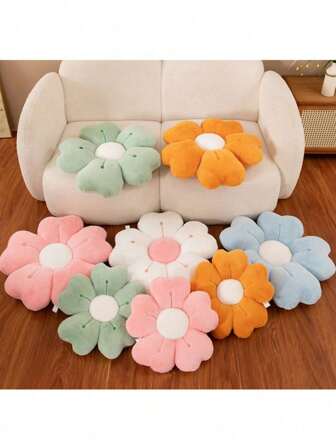 1pc 30/40cm Cute Pillow Living Room Sofa Decoration Cushion Bed Headrest Seat Cushion Plush Tatami Bay Window Pillow Soft Plush Decorative Throw For Bed & Sofa, Cozy Floor Cushion, Room Decorationflower Pillow,Kids Pillow,Kids Cushions, Valentine's Day Gift