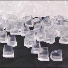 拉丁舞鞋跟套贝蒂舞鞋跟套防护鞋跟套耐磨防滑减震高跟鞋套拉丁舞鞋跟套防滑防磨鞋跟套PVC消音替换鞋跟套