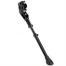 Adjustable Telescoping Mountain Bike Kickstand - 26.01-35.99cm Range, Heavy-Duty Aluminum Alloy With Secure Locking Mechanism, Fit For 40.64cm/50.8cm/60.96cm/66.04cm Tires, Black, Mountain Bike Accessories, Sleek Bike Accessory, Reliable Bike Stand, Durable Construction - Black - View 8