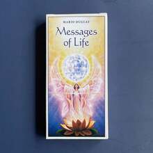 Messages Of Life Deck, Mystical Paper Oracle Cards With Guidance Meaning On The Cards 54-Card - Multicolor - View 5