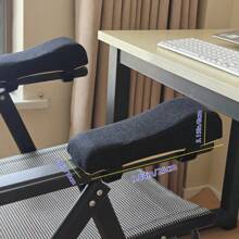 2 件符合人体工程学的记忆泡沫扶手垫，带冷却凝胶，适用于办公椅和游戏椅、学校用品、返校