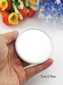 1/2pcs Tulip Folding Makeup Mirror, Adjustable Mini Desktop Mirror, Ins Style Tulip Flower Handheld Mirror, Pocket Mirror, Travel Portable Mirror, Birthday/Holiday Gift For Female Friends,Giveaways,Travel,Cheap Stuff,Travel Essential - Multicolor - View 12