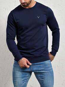 Impala Men Sweatshirts - Navy Blue - View 3