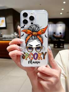 Funda de teléfono con elementos de Halloween, serie de murciélagos y cabezas de calabaza aterradoras, compatible con OPPO, VIVO, Galaxy, Redmi, 7/8/X/XS/11/12/13/14/15/16PRO/Max. Funda de teléfono simple y deportiva, regalo de cumpleaños para amigos y parejas, regalo de Halloween y Navidad, a prueba de golpes.