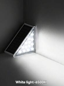 2/4/6 件太阳能 13LED 户外防水创意太阳能楼梯灯、楼梯台阶灯、路径灯、露台甲板、花园、节日装饰、圣诞节