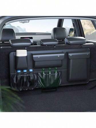 1pc Car Storage Bag Organizer Box Trunk Cargo Container Multi-Function Car Accessories Outdoor Utility Box