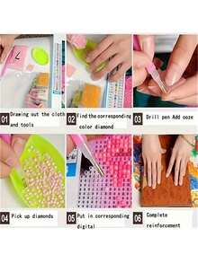 5D Full Diamond Art Customized DIY Diamond Painting With Animal Round Diamond Embroidery For Unique Rhinestone Picture And Home Decor Gift Set,Diamond Art, Personalised Gift - Regular Diamond + Elf Diamond [square Diamond] - View 4