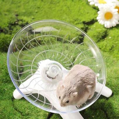 1pc Quiet Hamster Exercise Wheel, Suitable For Hamsters, Mice, Hedgehogs, Parrots And Other Small Pets To Run And Play