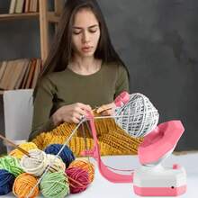 USB Automatic Bobbin And Yarn Winder - Pink Sewing And Crafting Essential - Pink - View 9