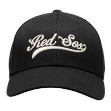 MLB Șapcă de baseball unisex Varsity cu scriere cursivă strălucitoare, pălărie cu vizieră de soare, casual, pentru călătorii în aer liber, 3ACPVL54N-43BKS