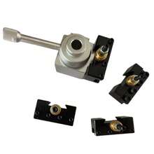 12pcs Mini Adjustable Precision Tool Set With Knob And Lever, Includes Pool Cue Repair Tool And Quick Change Knife Holder, Suitable For Lathe, Handcraft DIY Projects