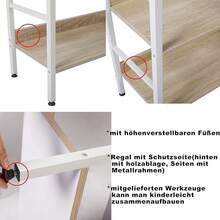 Librerie - Bianco+rovere Chiaro - Visualizzare 7