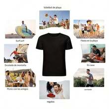 Camiseta negra del lobo solitario del sombrero de la Copa del Club de la suerte 13 de los hombres - Negro - Ver 7