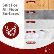 3 Pack Mop Heads Replacement For O-Ceda Easy Wrin Spin Mop, Microfiber Spin Mop Refills, Easy Cleaning Mop Head Replacement (1-Tank Mop White) - trắng - Xem 5