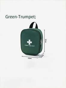 大容量多口袋急救包，带肩带，可斜挎，适合户外运动，是假日旅行、返校季的理想之选。这款急救包可收纳药品，是学校应急包、药品袋、旅行便携急救包的理想之选。 - 綠色 - 查看 4