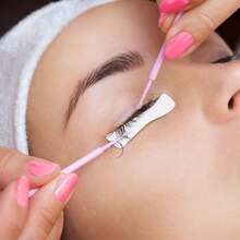 100 支清洁棉签，多功能化妆清洁棒，适用于眼妆、唇线笔、眼线、睫毛、指甲油去除、眉毛修饰、化妆教程、卸妆、指甲护理、唇妆