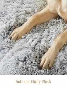 Cama de peluche para gatos, cama para perros, cama para mascotas, alfombra de peluche, cama para perros pequeños/medianos/grandes, suministros para mascotas, adecuada para todas las estaciones, lavable a máquina