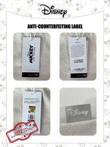 Disney 1个官方授权的米奇/史迪奇图案时尚手提包,休闲多功能单肩包,配有可调节肩带,适合女性/女孩/青少年/学生日常使用、外出、购物、返校等场合。 - 彩色 - 查看 5