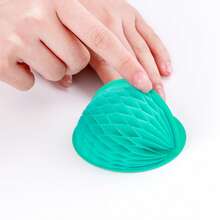 7 pièces/14 pièces Tampons en papier nid d'abeille pour œuvres d'art, artisanat et décorations de fête. Tampons en tissu nid d'abeille de couleurs assorties pour l'artisanat 3D et les cartes pop-up DIY