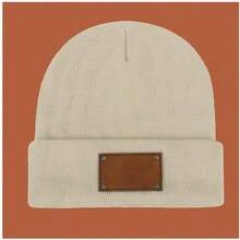 Custom Name Beanie, Baby Beanie, Baby Winter Hat, Autumn Winter Fashion Hip-Hop Brimless Hat, Personalized Knit Cold Weather Cap For Girl Boy Kids, Warm Skull Cap Streetwear Beanie, Custom Embroidered Winter Hat Gift