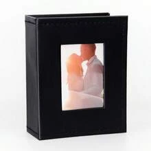 Small Photo Album 4x6 100 Photos Mini Photo Album Leather Cover Art Or Postcard Storage Suitable For Weddings Families And Baby