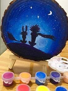 Set de 10 rebanadas de madera natural sin terminar con corteza, de 4,0-4,7 pulgadas de diámetro, kits de artesanía de madera, artesanías redondas, decoraciones navideñas, manualidades DIY con corteza para artesanías rústicas de boda - color madera - Ver 6