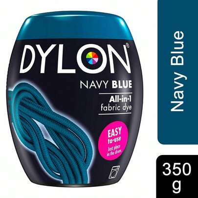 Dylon Washing Machine Fabric Dye Pod 350g Single Pack For Clothes, Home Textiles And Soft Furnishings, Ideal For Easy Colouring And Refreshing Fabrics At Home
