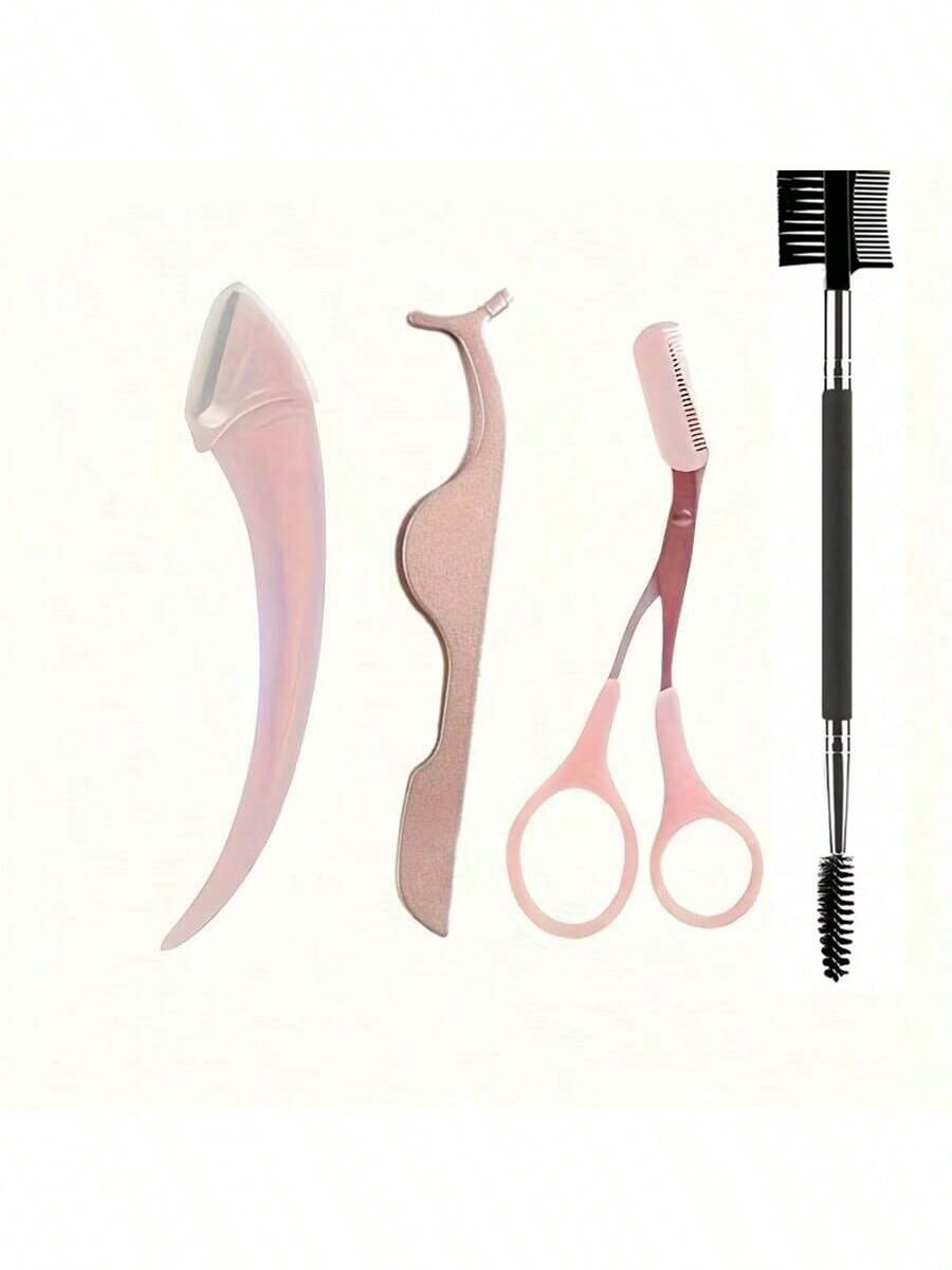 1支不锈钢睫毛镊子，睫毛嫁接镊子，睫毛卸除镊子，睫毛胶涂抹工具，女士适用，化妆，价格实惠，房间装饰，梳妆台，旅行，卧室，化妆配件，镊子，价格实惠，圣诞礼物，化妆，化妆工具，便宜货，礼物，女士礼物，圣诞礼物，赠品，旅行，便宜货，旅行必备 - 彩色 - 查看 1