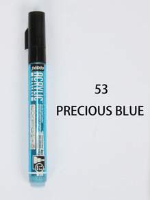 1 支 Pebeo 丙烯马克笔 1.2 毫米涂鸦防水高光笔非水溶性丙烯马克笔和 1 支 Pebeo 水彩马克笔，配有水溶性软头彩色刷，适用于学校用品，返校