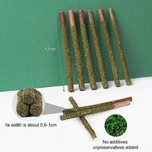 1/2/3/5/8pcs Cat Sticks Cat Treats, Cat Mint, Pet Supplies For Hairball Control - Green - View 6