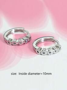 2 Stücke/Set hypoallergene Titan-Stahl Ohrringe, 5A Zirkonia funkelnde Schmetterling Ohrstecker, blaue Blumen flache Knorpel-Ohrringe, blaue Zirkonia Herz-Blumen Creolen, Nasenring, hochwertiger Ohrschmuck für Piercings