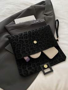 Fashionable Minimalist Casual Clutch Bag For Women, New Solid Color Retro Envelope Purse Coin Pouch