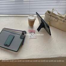 Capa Protetora de Tablet de Alta Qualidade com Sensação de Pele Fosca e Suporte Único com Quatro Cantos Elevados Anti-Queda, Adequada para IPad Mini 4/5/6/7, 9.7, 10.2, 10.5, Air 4/5, 10th, 10.9, Pro 11 Polegadas, Air 11 (M2), IPad Air 13 (M3 2025), IPad Air 11 Polegadas (M3) 2025, IPad (A16) 11 Polegadas 11ª Geração 2025