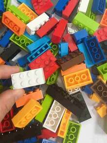 1000pcs Micro Building Blocks, Children Creative DIY Assembly Loose Bricks, Develop Imagination And Hands-On Ability, Free Combination, Gift For Boys And Girls - Multicolor - View 5