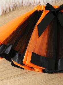 Váy tutu Pettiskirt màu đỏ và xanh lá cây Giáng sinh cho bé gái - Nhiều màu - Xem 3