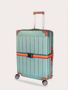 1 pieza Correa ajustable para equipaje, cinturón cruzado para empacar, correa de nailon para maleta de viaje con hebilla, accesorios para equipaje para viajes de negocios y de viaje - Multicolor - Ver 11