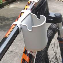 1 pieza Soporte de taza de silicona lindo para cochecito de bebé, bicicleta, silla de ruedas, barandilla de piscina, bolsa de taza de silicona multifunción