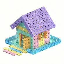 90pcs Number Blocks, 4.0cm Large Square Blocks, Building Toy Set, Children's Educational Puzzle - Promotes Fine Motor Skills And Sensory Development, Random Colors, Holiday Or Birthday Gift - Macaron Color - View 3