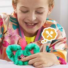 Hasbro Furby Furblets Mello-Nee Mini Friend, 45+ Sounds, Summer Chill Music & Furbish Phrases, Electronic Plush Toys, Watermelon Red & Green, Back To School Gifts, Ages 6+