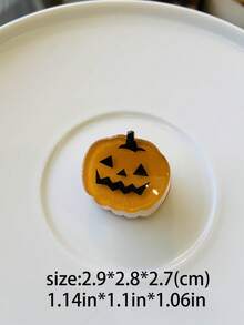 1 Stück Halloween Kürbis Serie Straßenparty PVC Halloween witziger Haarclip, Feiertags Kostüm Kürbis Haarclip, Halloween Geschenk, verwendet für Halloween Kostüm Haarzubehör, Halloween kleines Geschenk Herbst Mode Haarklammer Winter Herbst Haarklammer Winter Haarspange Elegante Haarklammern für Urlaubsoutfits Frau