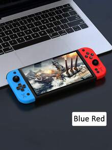 1 件 7 英寸大屏幕掌上 PSP 游戏机，内置 15000 个复古游戏和 30 个模拟器，怀旧老式插卡掌上 FC/GBA 经典操纵杆街机支持连接电视可充电游戏可保存作为节日生日礼物送给丈夫和男朋友 - 彩色 - 查看 14