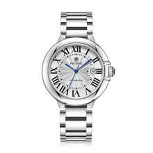 1 件女士全自动陀飞轮镂空机械表是一款奢华、时尚、休闲、轻奢的气球系列腕表，钢带，银色，适合日常装饰